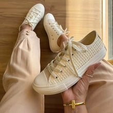 Carregar imagem no visualizador da galeria, Tênis A.Star Areia Renda Premium

