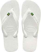 Carregar imagem no visualizador da galeria, Chinelo Feminino Branco Brasil
